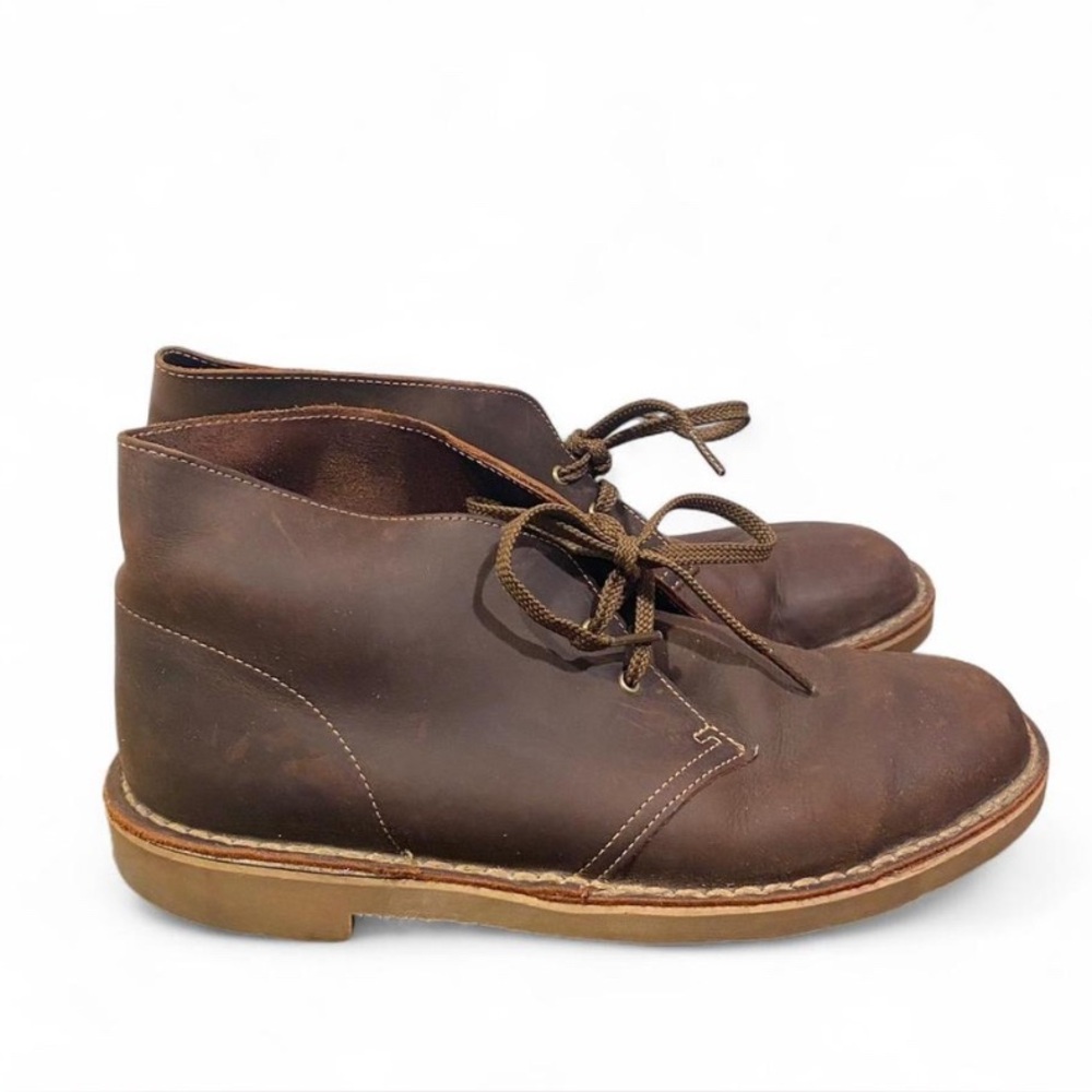 Clarks Dark Brown Chukka Boots
